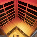 SR07 2 Person Far Infrared Sauna Red Cedar