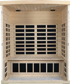 Low EMF Three person Far infrared sauna room (Front & Rear)