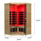 SH07 2 Person Far Infrared Sauna