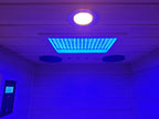909MX Mini 1 Person Infrared Sauna 3 Sides Large glass panels