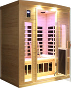 Low EMF Three person Far infrared sauna room (Roof & Floor)