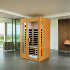 Hemlock Two-person far infrared roof embedded indoor sauna room