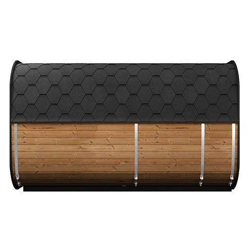 SaunaLife Model CL12GCP Cube-Series Outdoor Home Sauna Suite Kit | 8 Persons
