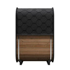 SaunaLife Model CL3G Cube-Series Outdoor Home Sauna Kit | 2 Persons