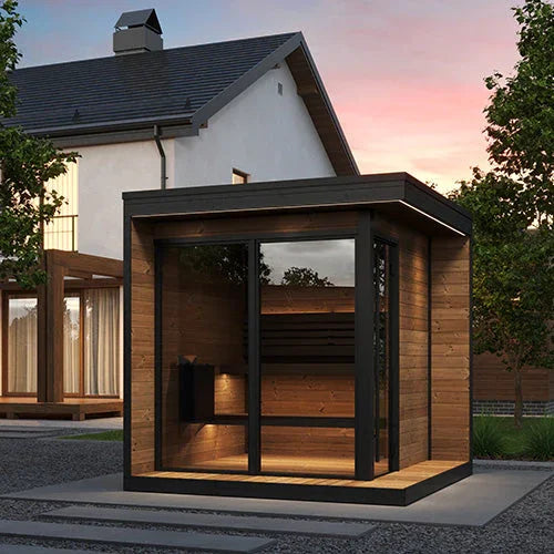 SaunaLife Model GL6 Outdoor Sauna Kit | 6 Persons