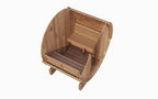 SaunaLife Model E6 Barrel Sauna | 3 Persons