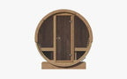 SaunaLife Model E8G Sauna Barrel Glass Front | 6 Persons