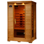 Coronado 2-Person Hemlock Infrared Sauna with 5 Ceramic Heaters