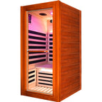 Oguman - Infrared Sauna Room Single With Whole Body Heating - Natural
