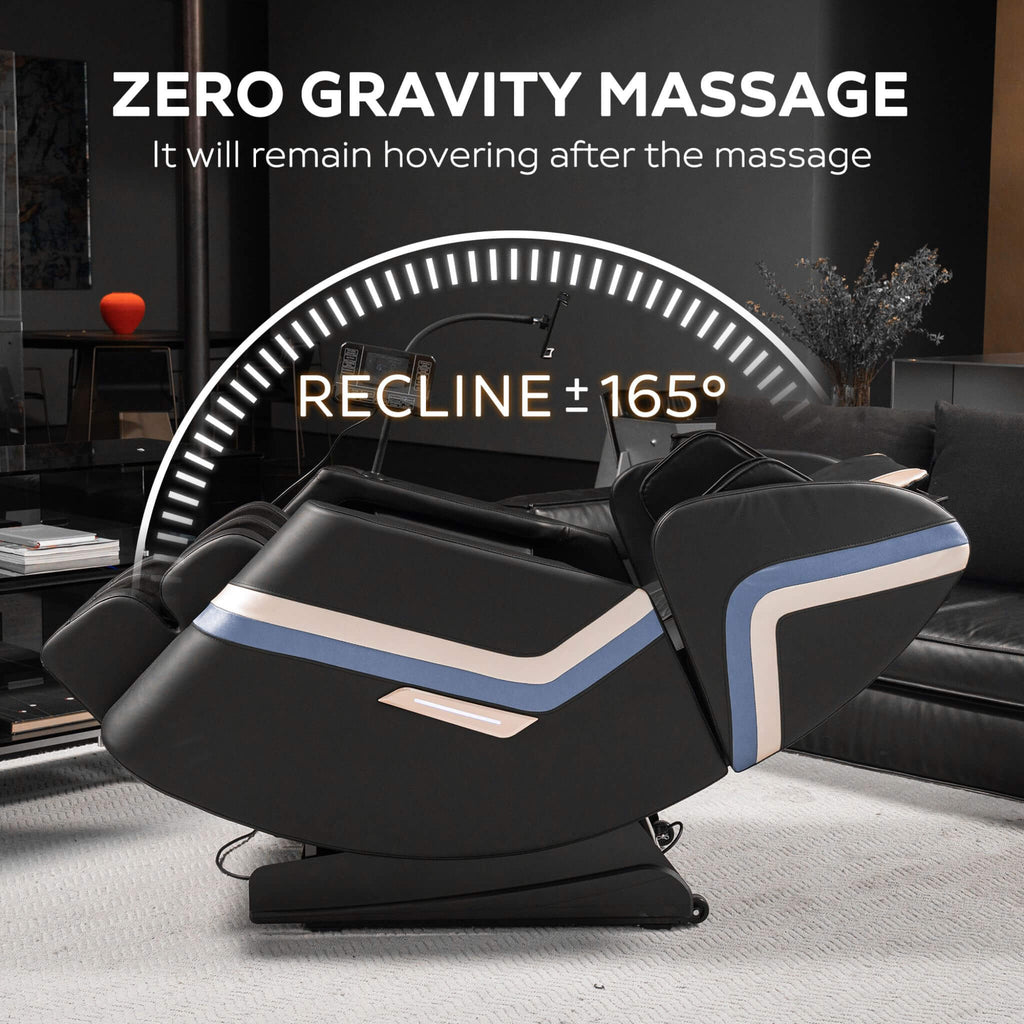 Bliss Full-Body Zero-Gravity Massage Chair Recliner With Six Massage Rollers (SAK91825)