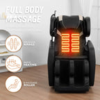 Nocturne Full-Body Zero-Gravity Massage Chair With Retractable Footrest (SAK40593)