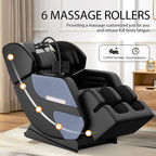 Imperium Full-Body Zero-Gravity Massage Recliner Chair With Ambient Lighting (SAK34591)
