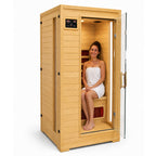 Buena Vista 1-2 Person Hemlock Infrared Sauna with 3 Ceramic Heaters